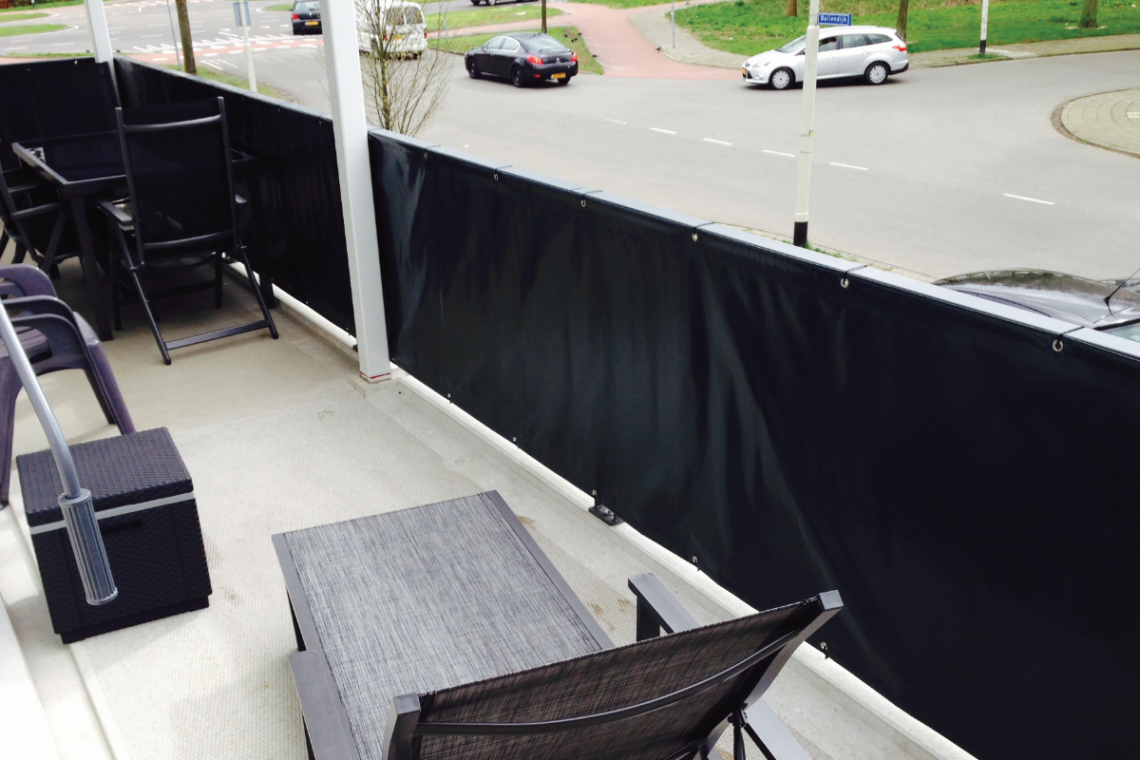 inkijk op je balkon verminderen