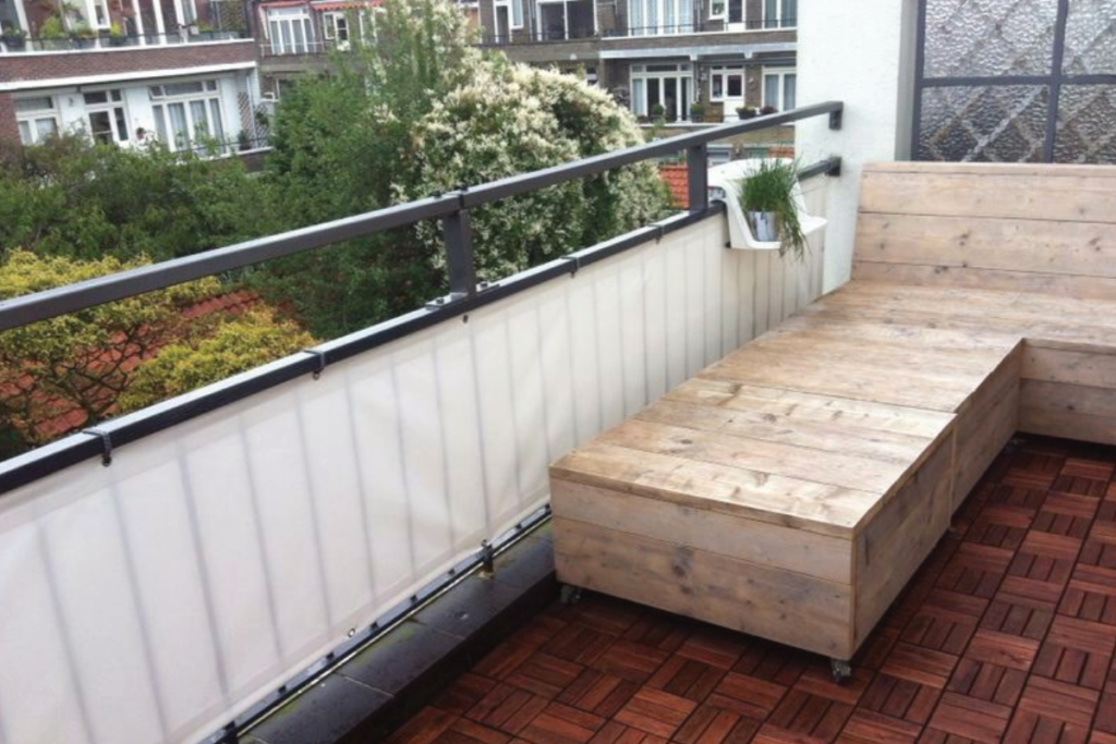 inkijk op je balkon verminderen