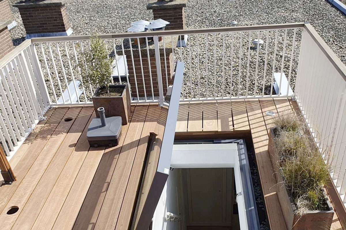Wat kost het aanleggen van een dakterras? Prijzen en kosten per m2