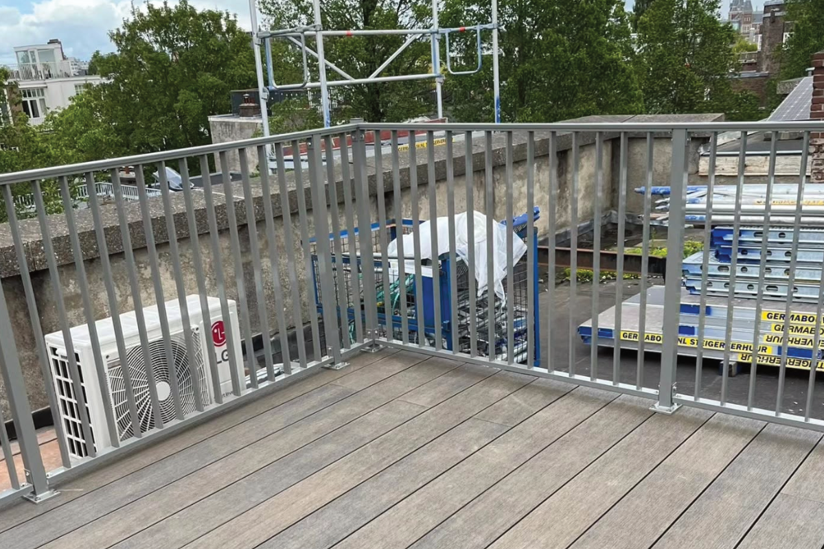 Striphekwerk voor een dakterras: ontwerp, materialen en installatietips